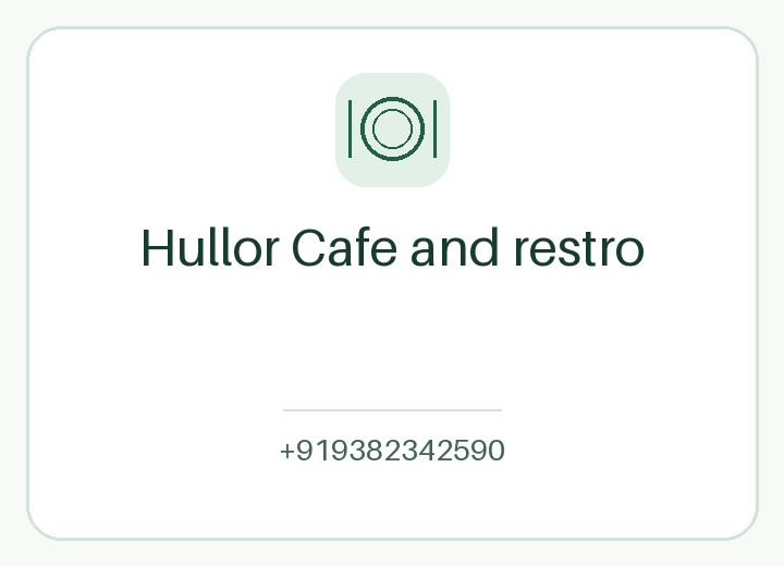Hullor Cafe and restro banner 1